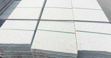 铜陵芝麻白毛板，石材毛板