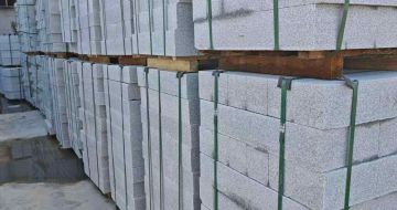 铜陵芝麻白路牙石，路侧石