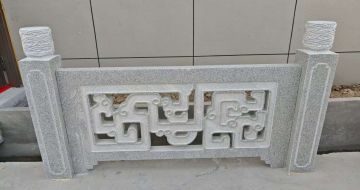 铜陵芝麻白河道栏杆 桥栏杆