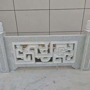铜陵芝麻白河道栏杆 桥栏杆