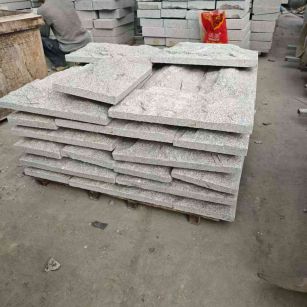 铜陵芝麻白蘑菇石，自然面