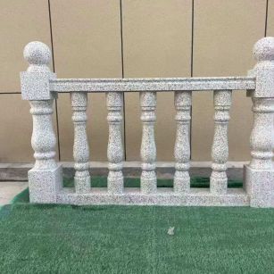 铜陵芝麻白阳台栏杆 花岗岩栏杆