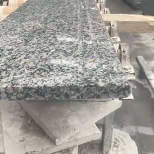 铜陵芝麻白楼梯踏步 芙蓉白