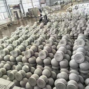 铜陵芝麻白圆球 石球 挡车球